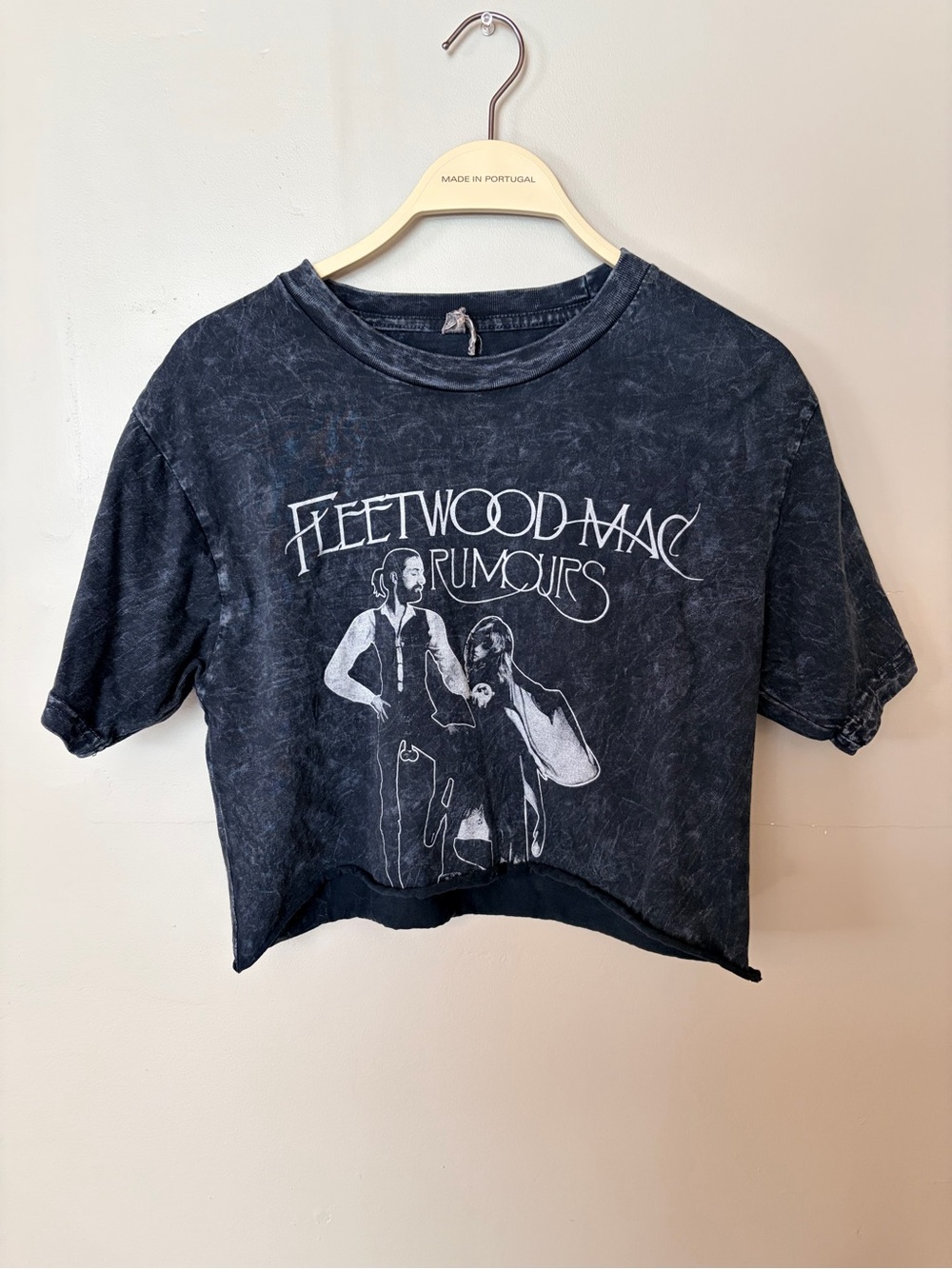 Women’s Fleetwood Mac Graphic Cropped Tee
